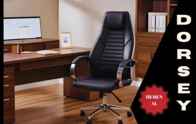 Dorsey Yönetici Ve Müdür Koltuğu (Siyah)