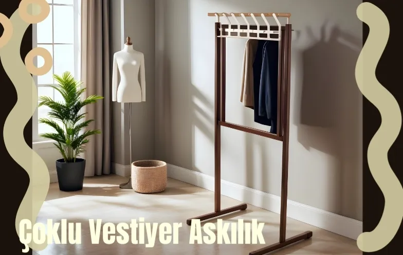 Çoklu Vestiyer Askılık Genel Amaçlı