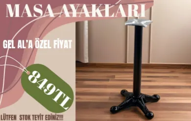 Döküm Ayak Ara Borulu