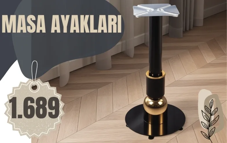 Gavin 72H Metal Masa Ayağı