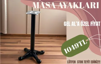 Döküm Ayak Ara Borulu