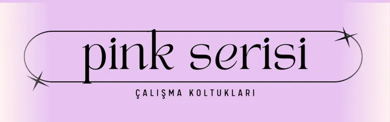 Liliya Krom Ayaklı Çalışma Koltuğu (Pembe Lakos Kumaş)