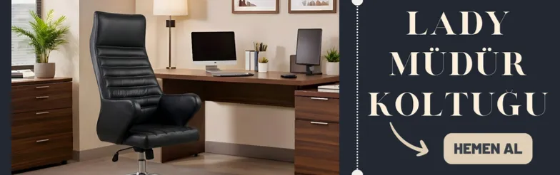 Hammer Müdür Ve Yönetici Koltuğu (Siyah Deri)