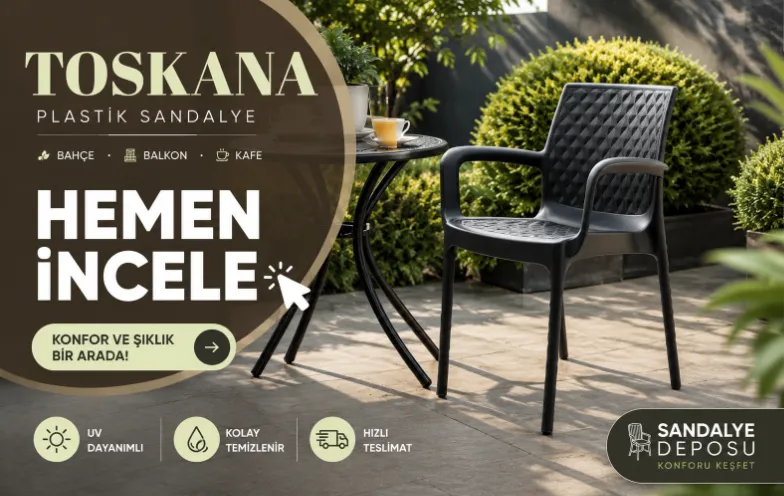 Toskana Kolsuz Rattan Sandalye Bitter