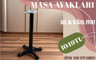 Döküm Ayak Ara Borulu